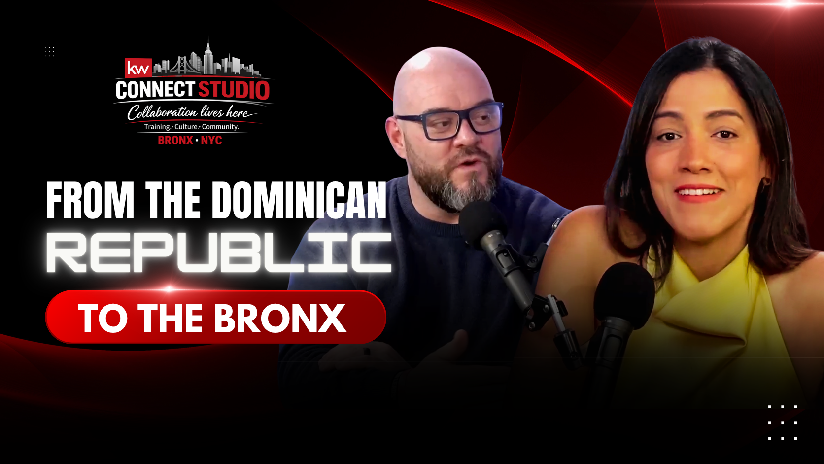 Steven Padernacht and Annerys on KW Connect discussing why most real estate agents avoid Bronx rentals